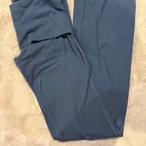 SKIMS Blue Foldover Boot Cut Pants